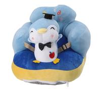 SIXRUN Seggiolini di Supporto per Imparare a Sedersi per Bambini Anti Caduta Anti Rotazione Laterale Peluche Ricaricabile per Bambini Che Impara a Sedersi Sedia per Interni Ed