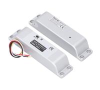 SIXRUN Serratura a Cilindro Elettrico, DC12V 24V Fail Safe Bloccaggio e Sblocco Automatico con Ritardo Temporizzato per Porte in Vetro Senza Telaio Porte in Legno di Controllo Accessi