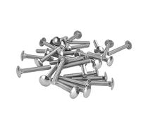SIXRUN Set 30 Pezzi Viti M8 Acciaio Inox Filettatura Grossa Resistente