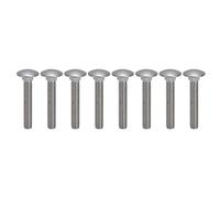 SIXRUN Set 30 Pezzi Viti M8 Acciaio Inox Filettatura Grossa Resistente