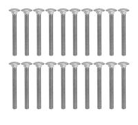 SIXRUN Set 30 Pezzi Viti M8 Acciaio Inox Filettatura Grossa Resistente