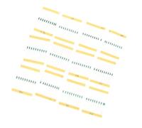 SIXRUN Set di Induttori 1/4W, 120PCS Induttori con Codice | Include 12 valori di induttanza, progettati per breadboard, facile riconoscimento, perfetti per i circuiti