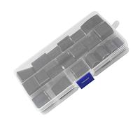 SIXRUN Set di Perforatori per Pelle, Strumento Fai da Te in Acciaio Legato con 39 Forme per l'artigianato, per Borse e Cinture in Pelle