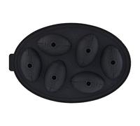 SIXRUN Set di Stampi per Cubetti di Ghiaccio in Silicone per di Calcio, Vassoio Riutilizzabile per Rocce di Ghiaccio per Whisky, Birra e Vino, Materiale in Silicone Alimentare, Set da 3 Pezzi