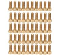 SIXRUN Set di Viti a Testa Esagonale a Brugola, Rame Durevole, M6, 5 | Resistente alla ruggine, forte resistenza all\'usura, varie applicazioni, struttura stabile, prestazioni eccellenti