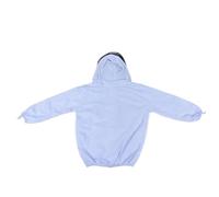 SIXRUN Set per Apicoltura con Giacca Protettiva, e Cappello con Velo | Giacca in Cotone Ventilata, Raschietto in Acciaio Inox e Spazzola per Api, Polsini Elastici vestibilità , Taglia XXL per