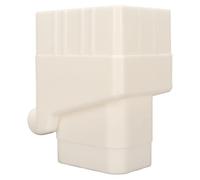 SIXRUN Sistema di Raccolta dell'Acqua Piovana Design Universale Efficiente Deviatore dell'Acqua per Prato e Giardino Tubo da 40 Pollici Incluso (White)