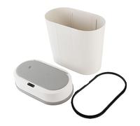 SIXRUN Smart Trash Can 12L Sensore di Movimento Automatico Bidone della Spazzatura Touchless Bagno Ufficio ABS PP