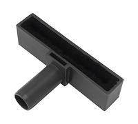 SIXRUN Spolverino per Ventola, Attacco per Aspirapolvere Riutilizzabile, Efficiente Spazzola per la Pulizia delle Pale del Ventilatore da Soffitto per Casa, Hotel e Scuole (BLACK)