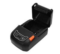 SIXRUN Stampante Termica per Etichette, Materiale ABS, Etichettatrice Portatile con Batteria Ricaricabile, Velocità di Stampa 80 Mm/s, Ideale per Piccole Imprese e Uso Domestico (BLACK)