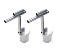 SIXRUN Strumento Versatile per Trapiantare Bulbi profondità Precisa del Foro, 2 Pezzi per Piantare Bulbi e Arbusti nelle Aiuole del Giardino o nel Cortile