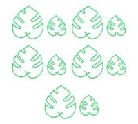 SIXRUN Supporto di Mantenimento delle Piante, 10 di Plastica Supporto per le Foglie Forti Riutilizzabili per i Fiori Verdure Che Assistono Piante
