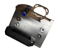 SIXRUN Supporto per Smerigliatrice Angolare Staffa per Smusso a 45° in Acciaio Legato per Progetti di Taglio Professionali