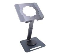 SIXRUN Supporto per Tablet Regolabile per Scrivania Supporto Girevole in Lega di Alluminio Premium per Streaming Live e Disegno (GREY)