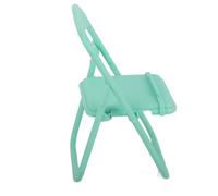 SIXRUN Supporto per Telefono Pieghevole Robusto Supporto Mobile in Materiale TPR per Chat Video, Navigazione in modalità Orizzontale (Blu verdastro)