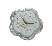 SIXRUN Sveglia Carina, Allarme Forte dal Design Silenzioso a Forma di Fiore per Chi Ha Il Sonno Pesante con Aspetto Unico e Opzioni di Colore per la Camera da Letto (Green)