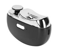 SIXRUN Tagliaunghie Elettrico, Tagliaunghie Automatico Ricaricabile per Neonati e Bambini, Plastica, 1 Elettrico, 1 Manuale di Istruzioni, Pennello, Cavo USB (BLACK)