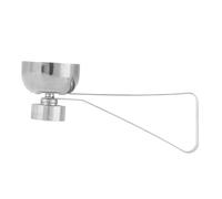 SIXRUN Taglierina per Aprire il Guscio D' in Acciaio Inossidabile per (L | Manico Ergonomico Antiscivolo, Utensile da Lavabile in Lavastoviglie, Adatto a Uova di Anatra e Oca, Metallo Resistente e