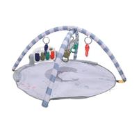 SIXRUN Tappetino da Gioco Tummy Time con Giochi Mobili e per Calciare i Piedi, Tappetino da Gioco per Neonati Morbido e Sicuro per lo Sviluppo Cognitivo da 0 a 36 Mesi