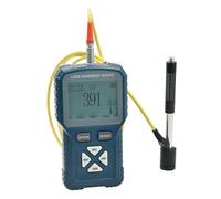 SIXRUN Tester Digitale Professionale di Durezza, con Display LCD Ad Alta Precisione per Test su Acciaio, Rame, Ghisa e alluminio. (Spina europea)