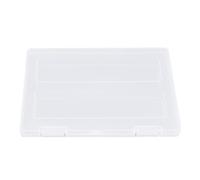 SIXRUN Trasparente per Documenti, Scatola Portadocumenti in Plastica Trasparente con Chiusura con Fibbia, per L'organizzazione Domestica Dell'ufficio in Classe (A5)