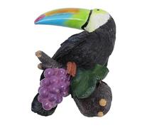 SIXRUN Tucan Boom Face Decoration Decoration Exotic Bird Sculpture