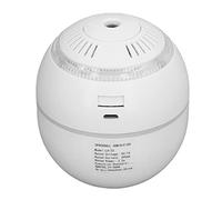 SIXRUN Umidificatore a Forma di Sfera, Umidificatore a Nebbia USB con Silicone ABS PP, Serbatoio da 120 Ml, Ricarica di Tipo C, Luce RGB, Uscita da 30 a 40 Ml/h per Camera da Letto, Scrivania,