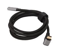 SIXRUN USB C 3.2 Tipo C Connettore a Presa a 90 Gradi Cavo 10Gbps PD100W 4K a 60Hz per Steam Deck Laptop Telefoni (150 cm)