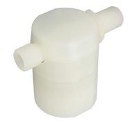 SIXRUN Valvola di Controllo Automatico del Livello dell'acqua in Acciaio Inossidabile, Valvola a Galleggiante in ABS Resistente per Cassetta WC, Gestione Intelligente dell'acqua