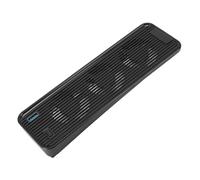 SIXRUN Ventola di Raffreddamento Accessorio, 28.8dB Silenzioso con Hub | 3 ventole migliorate, apertura automatica con console, indicatore LED blu, attacco con blocco elastico, utilizzo