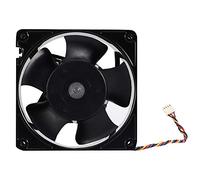 SIXRUN Ventola di Raffreddamento CC 24 V 18 W 4800 Giri/min, Ricambio in Lega di Alluminio con Flusso D'aria Elevato 182,4 CFM, con Resistenza Alle Alte Temperature, per Computer con