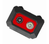 SIXRUN Videocamera Sportiva DV Super HD 1080P Videocamera D'azione Montata Sulla Testa Registratore DVR per Avventure Sportive All'aria Aperta Blu Rosso (rosso)
