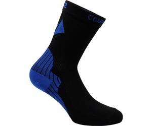 Sixs Active, calze a compressione unisex 36/39 EU male Nero/Blu