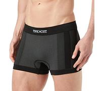SIXS Box2 Boxer a Pantaloncino, Carbon Black, M Unisex-Adulto