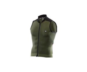 Sixs clima 2 maglia senza maniche verde unisex