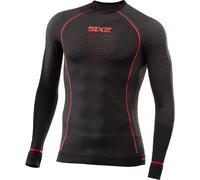 Sixs maglia termica BlazeFit TS2W CU - Black/Red M-L