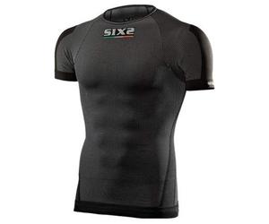 SIXS SIX2 TS1 T-SHIRT TERMOREGOLANTE MANICA CORTA COLORE NERO (L)