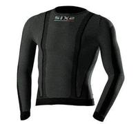 SIXS SIX2 TS2 MAGLIA TERMOREGOLANTE MANICA LUNGA (L, NERO)