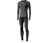 Sixs STX R V2 4-Season, tuta funzionale unisex XS/S unisex Nero/Grigio