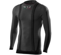 SIXS TS2 Camicia funzionale, nero, taglia S per maschi