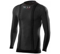 Maglia Intima Tecnica Termica Sixs TS2W-CU Nero Rosso XL-XXL