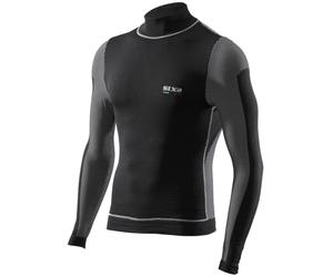 SIXS TS4 Camicia funzionale, nero, taglia S per maschi