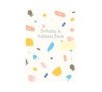 Sixstore Rubrica telefonica con indice dalla A alla Z,copertina in tessuto pregiato in stile vintage,formato A5,copertina morbida imbottita,rubrica con indice dalla A alla Z e chiusura magnetica,