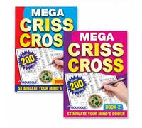Sixstore Set di 2 Libri di Puzzle Formato A5
