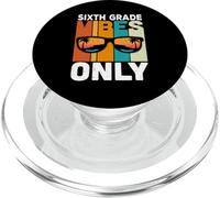 Sixth 6th Grade Students Vibes Only Back To School PopSockets PopGrip per MagSafe