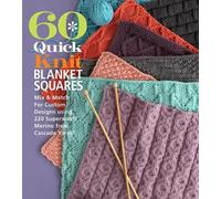 Sixth&Spring Books 60 Quick Knit Blanket Squares (Tascabile)