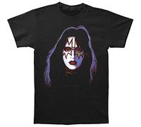 Sixtion Kiss Ace Frehley Face Paint Print Men's Classic Cotton Shirt Large