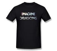 Sixtion Men's Imagine Dragons Zig Zag T-Shirt Medium