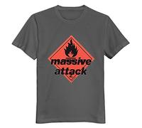 Sixtion Soulya Men's Massive Attack Blue Lines Hip Pop Cotton T Shirt Size US White Small