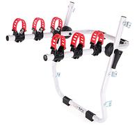 Bike 3 Trunk Portabici compatto in acciaio con facile fissaggio alla porta posteriore